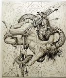 Richard M&uuml;ller Radierung 091