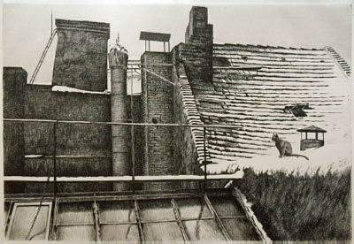 Richard M&uuml;ller (1874-1954),Blick aus dem Atelier des K&uuml;nstlers ,View from the
artists-studio