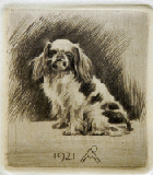 Richard M&uuml;ller Radierung 100